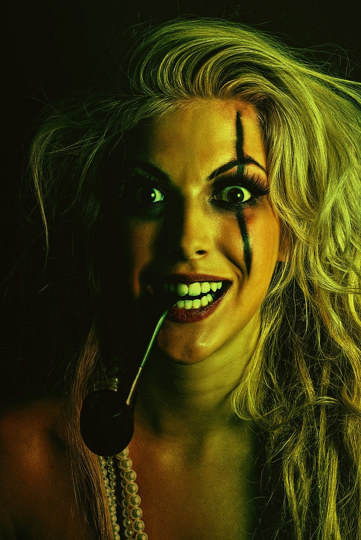 Сумасшедшая женщина