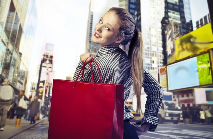 Фотосессия шоппинг