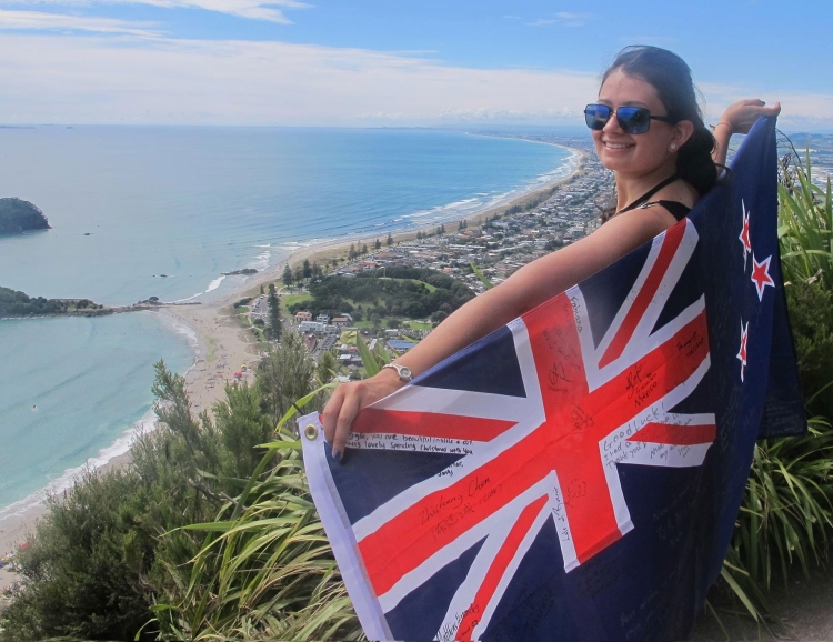 New Zealand девушка