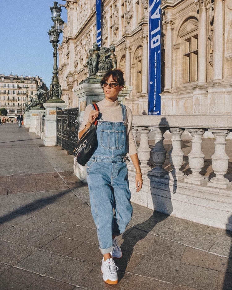 Джинсовый комбинезон Street Style