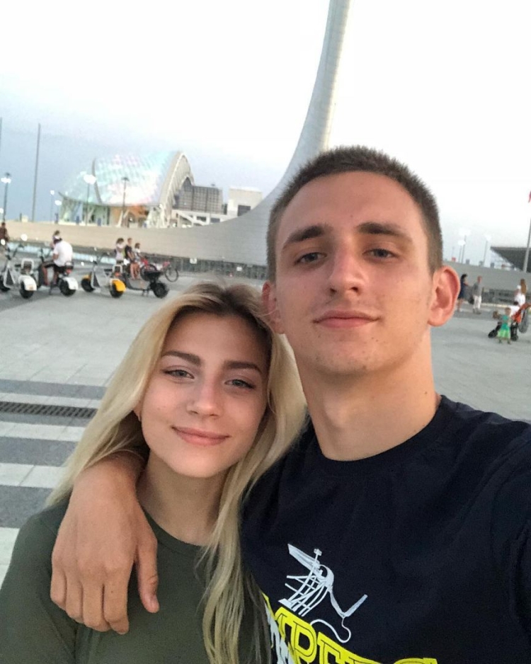 Михаил Литвин и Алина Брагина