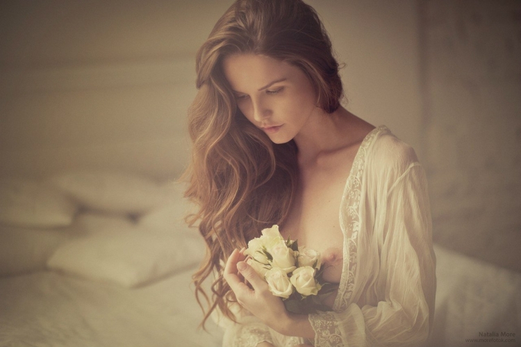 Нежная девушка