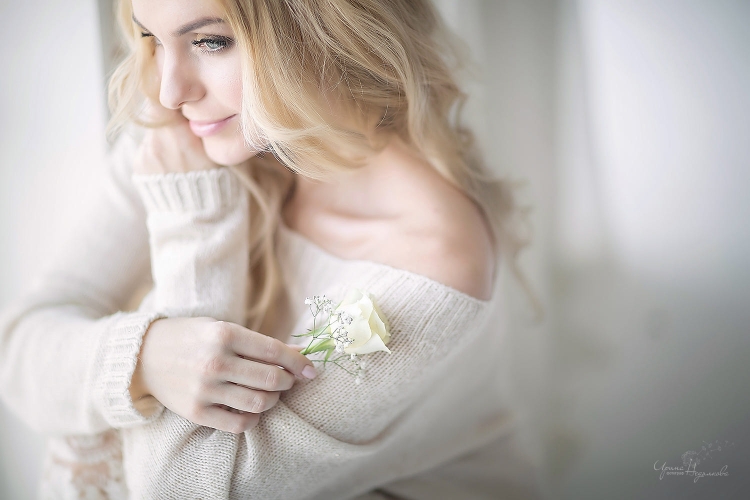 Нежная девушка