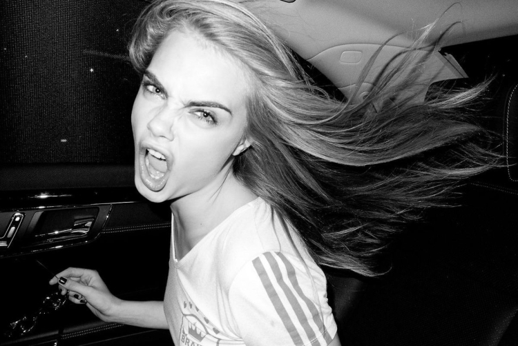 Терри Ричардсон Кара Делевинь