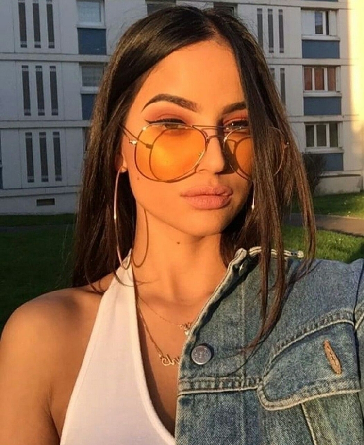 Модные селфи девушек