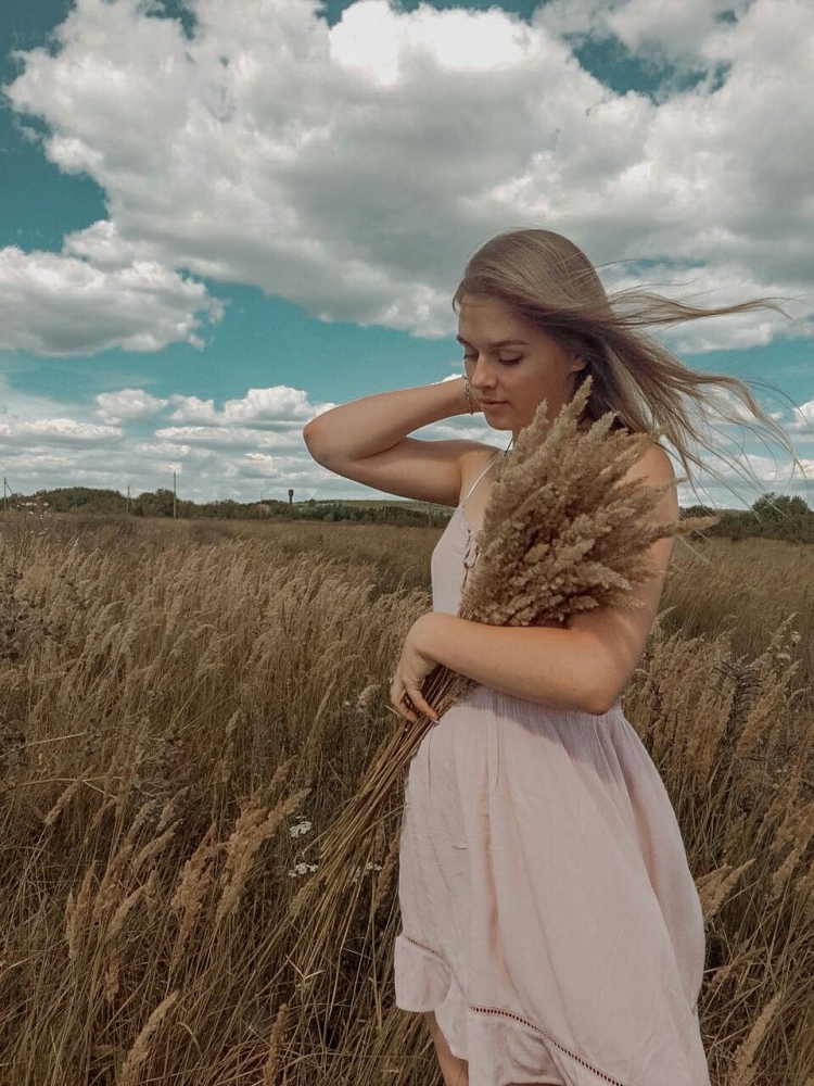 Фотосессия в колосьях идеи