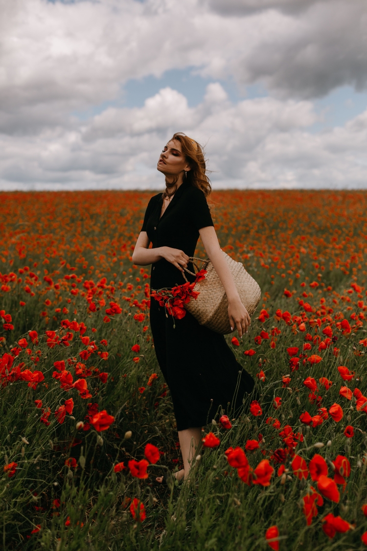 Фотосессия в маках