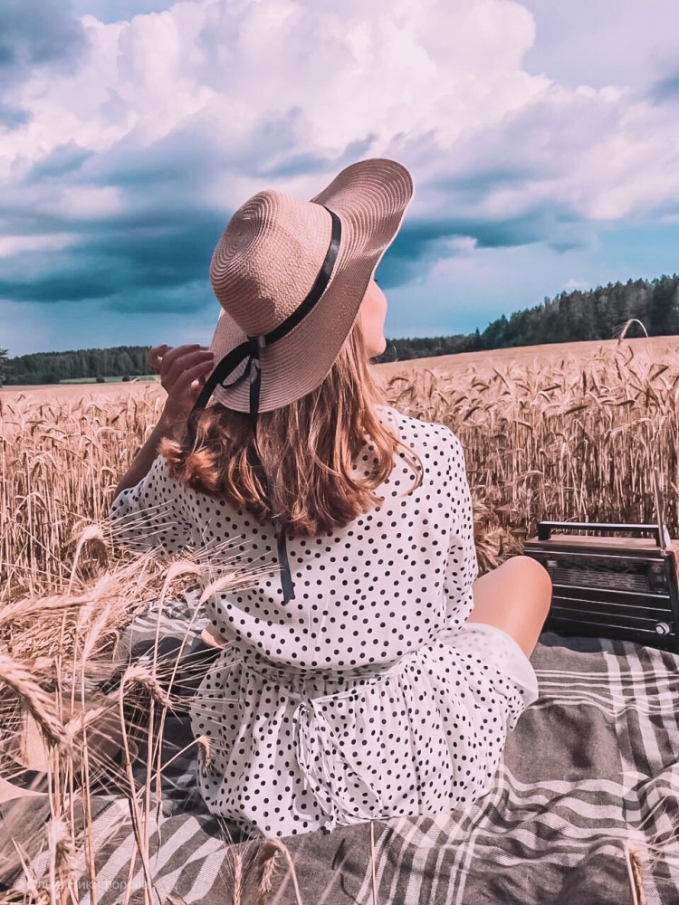 Фотосессия на полу