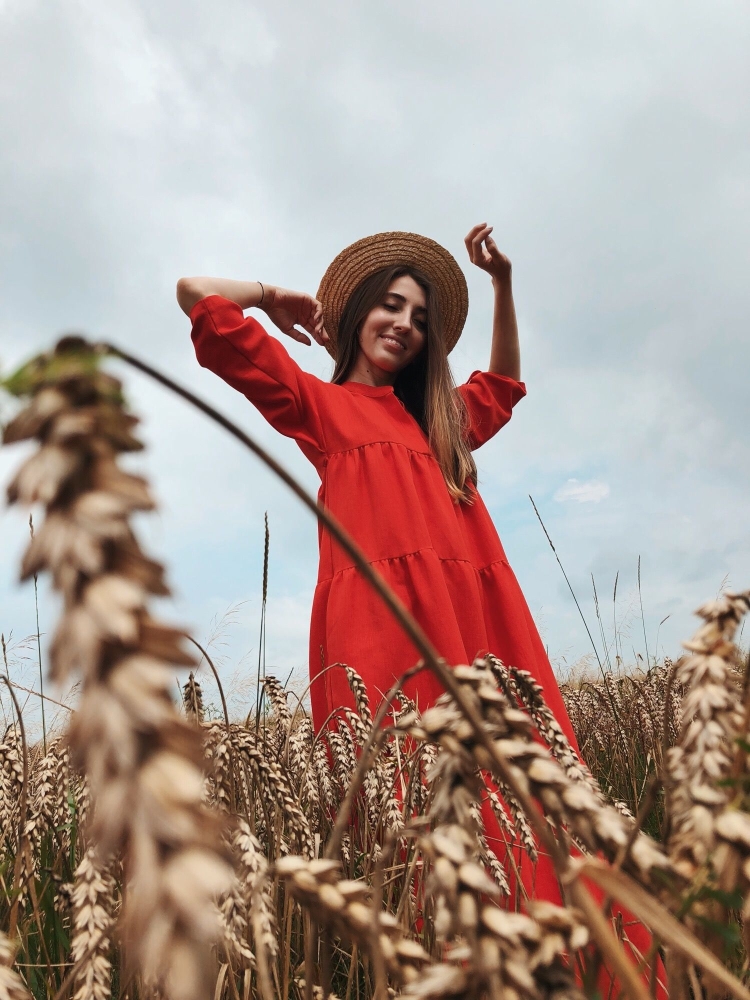 Фотосессия в поле