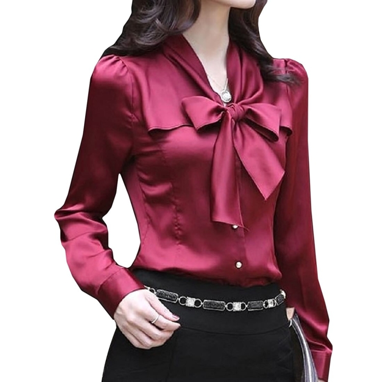 Шелковая блузка Gizia