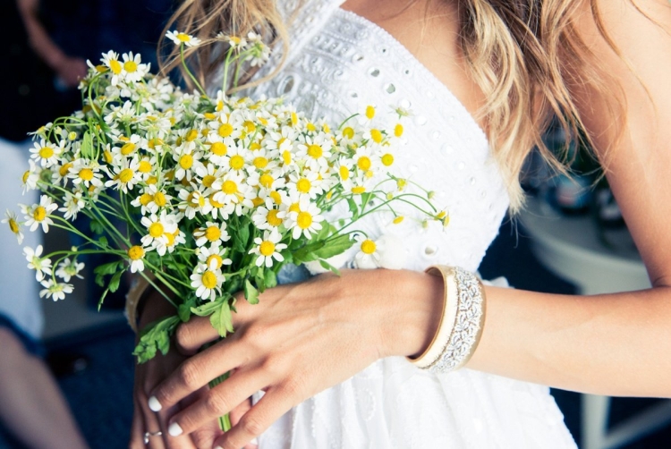 Букет ромашек