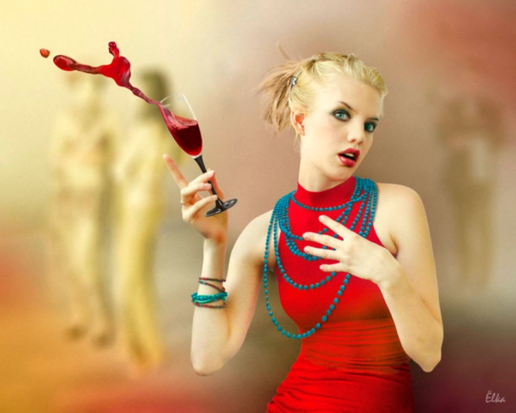 Креативная женщина