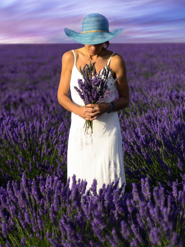 Фотосессия в лаванде