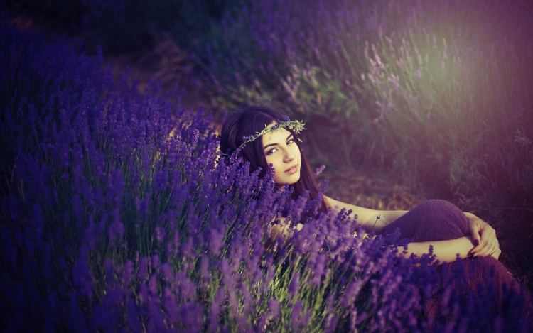 Фотосессия в лаванде
