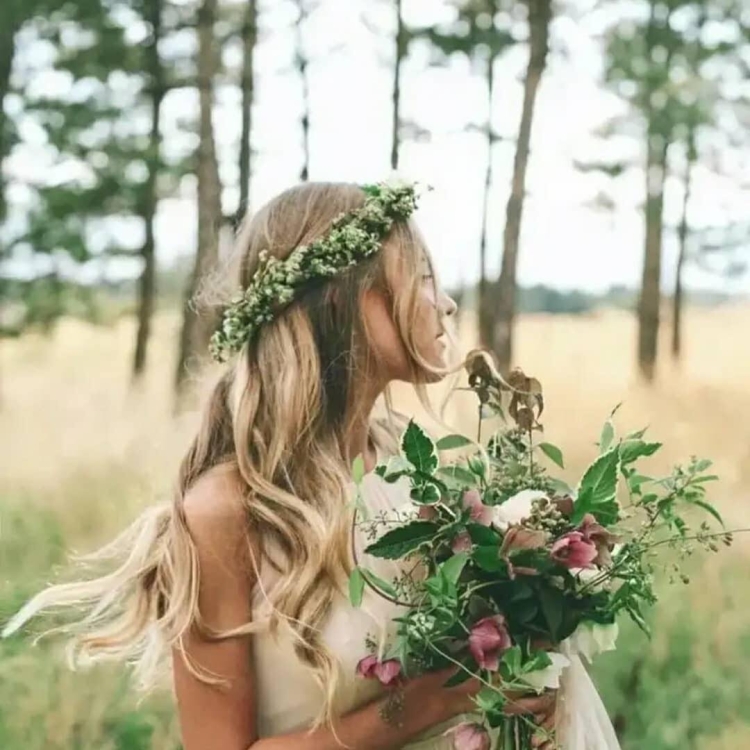 Необычный венок на голову