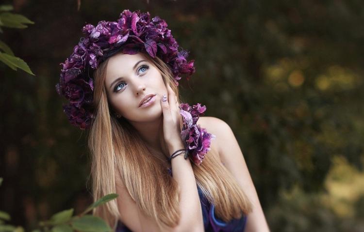 Венок из полевых трав