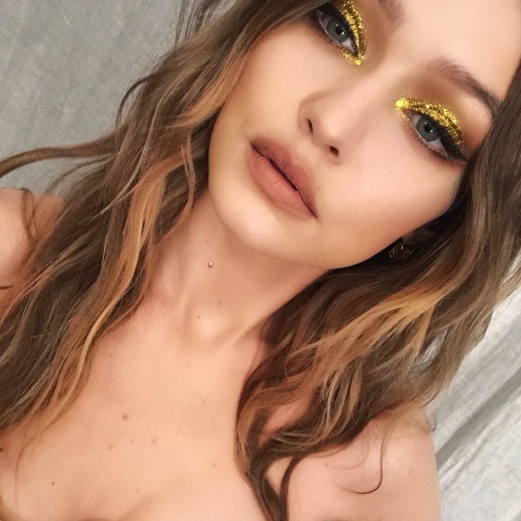 Джиджи Хадид макияж глаз