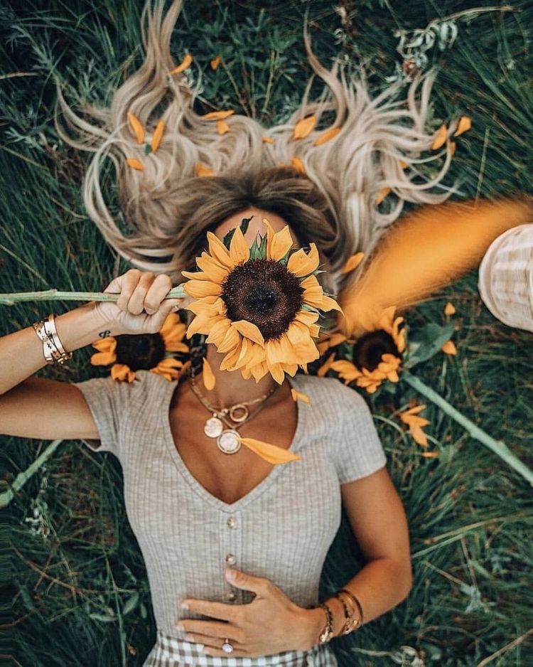 Девушка летом Эстетика