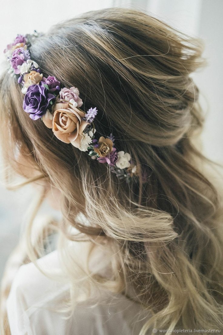 Венок для невесты Прованс
