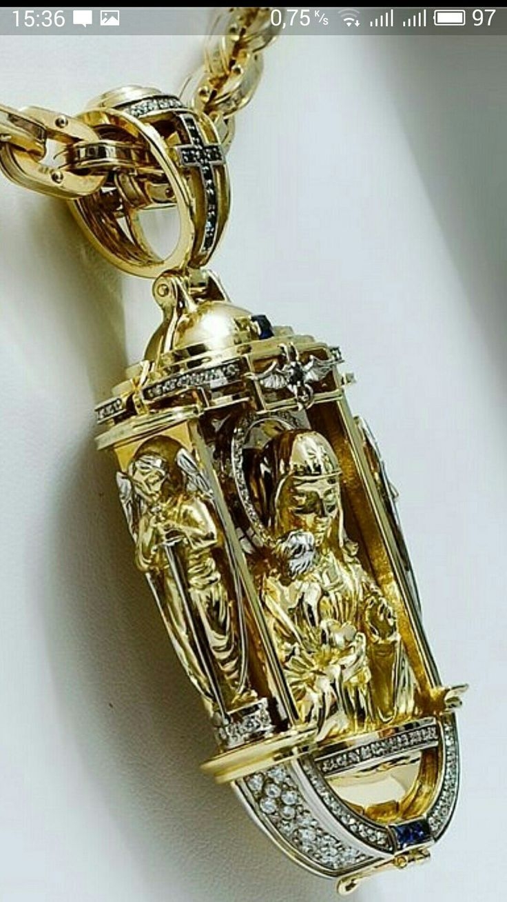 Эксклюзивные золотые подвески