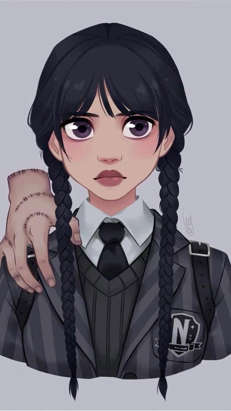 Стиль уэнздей аддамс