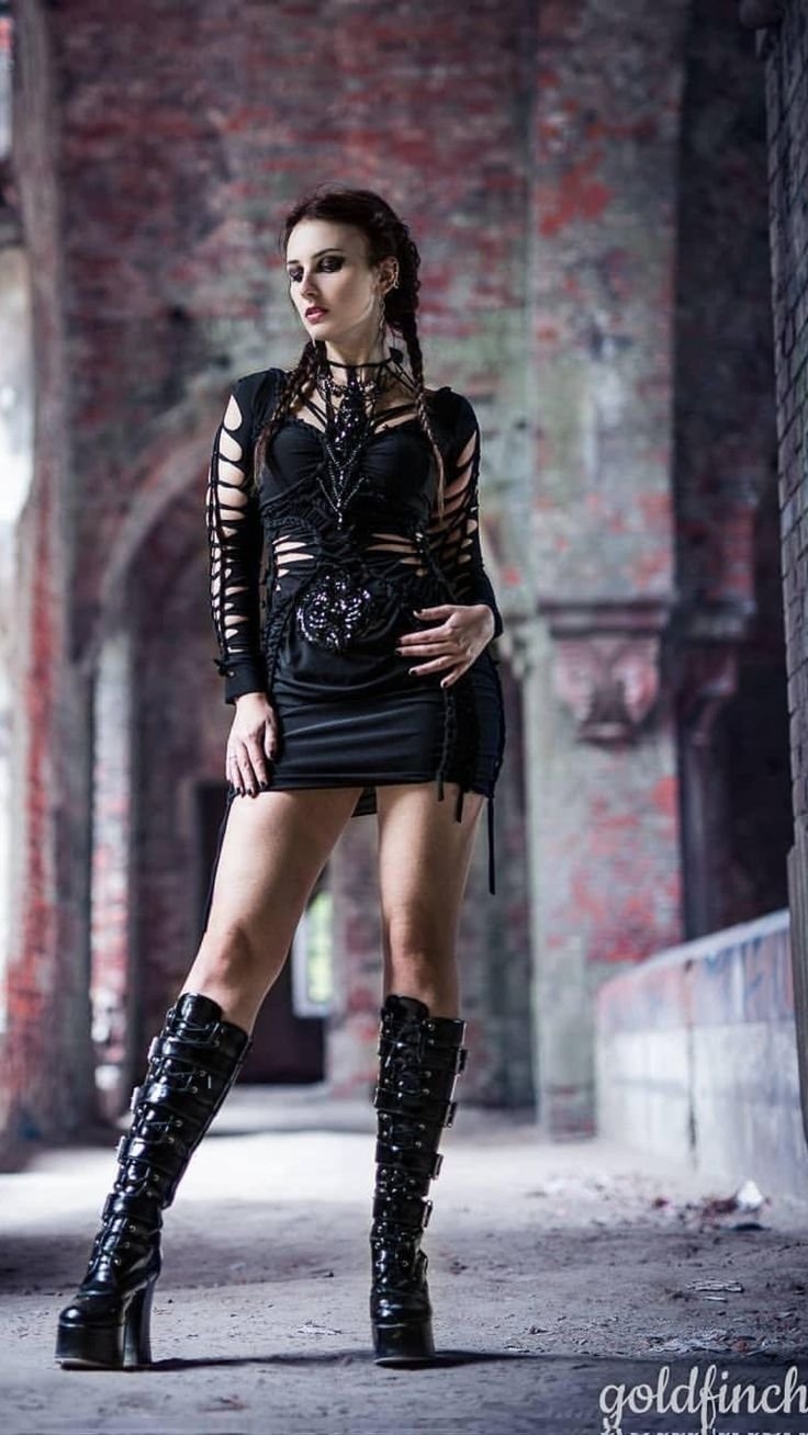 Готика панк стиль одежды