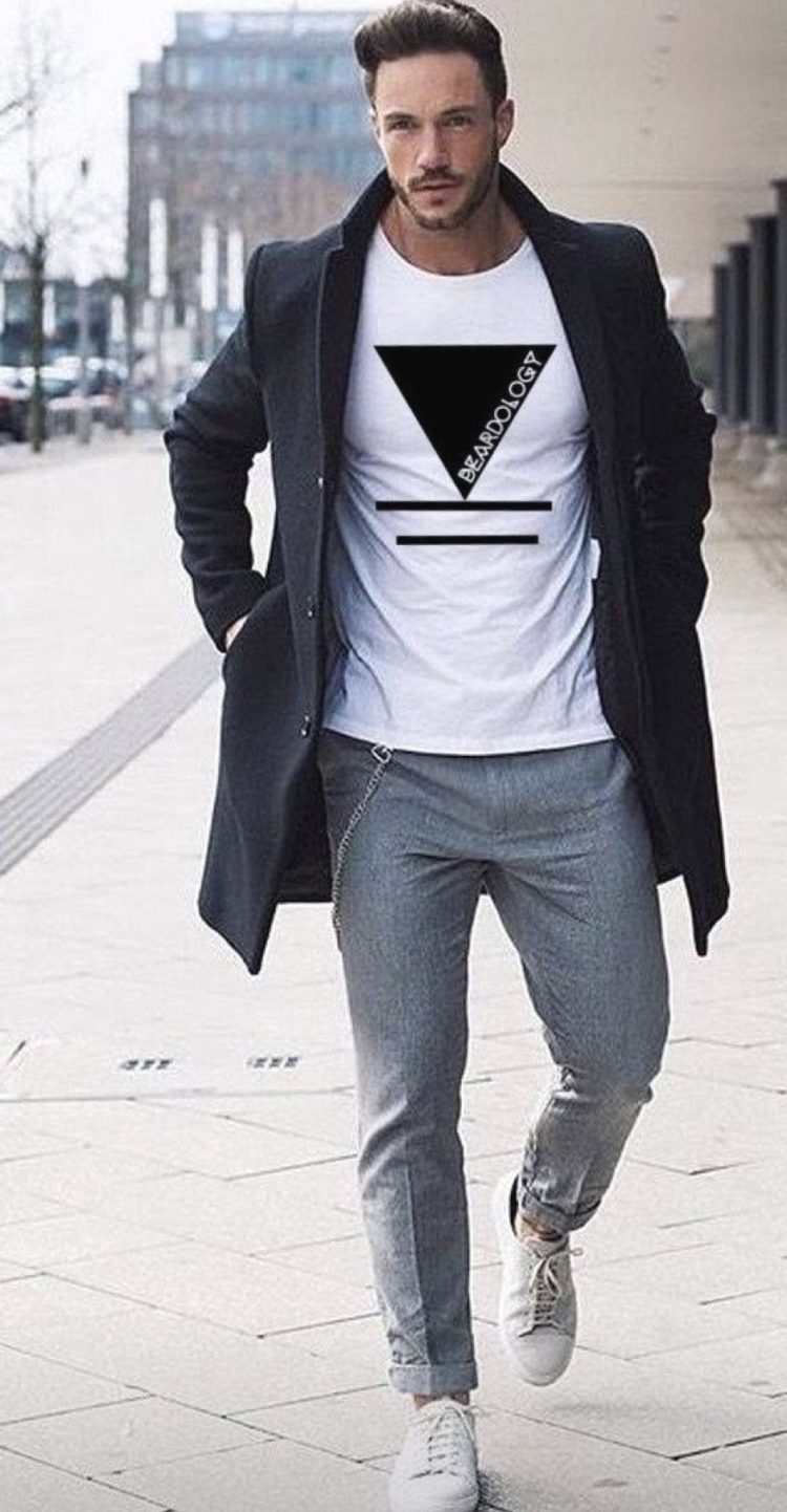 Мужская одежда в военном стиле