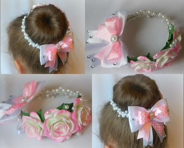 Украшение на гульку на ленте