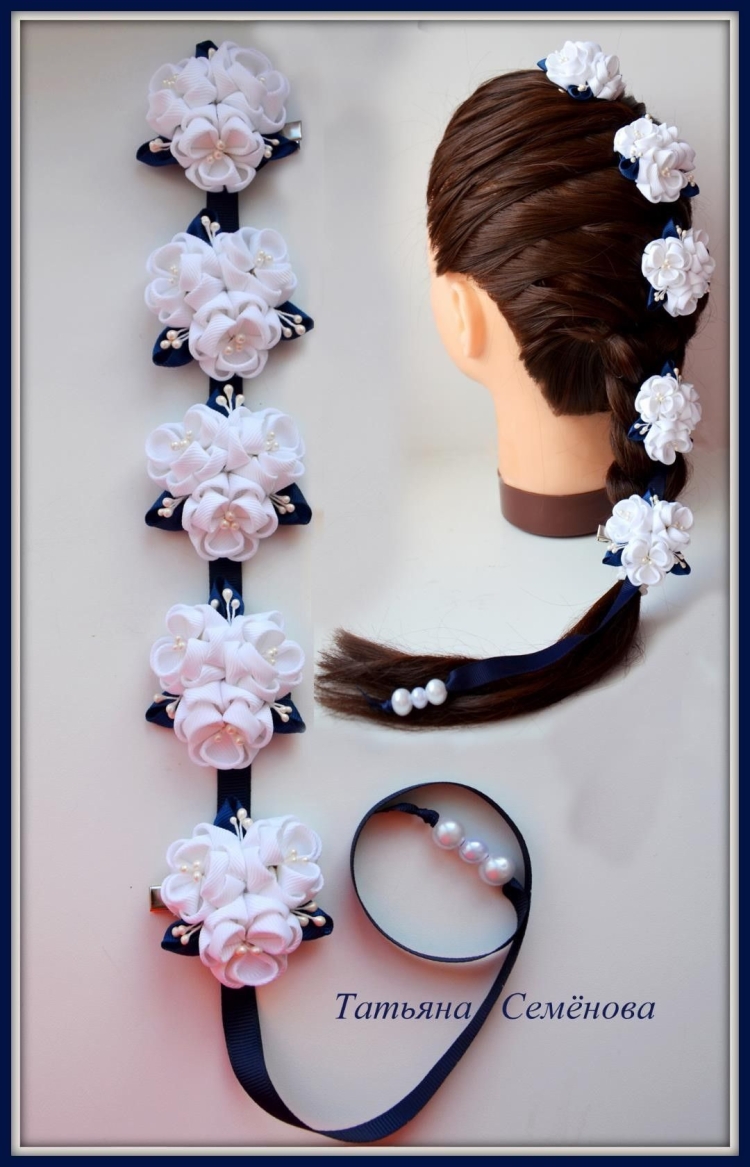 Украшение на заколке