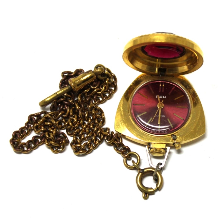 Часы кулон Заря 2009в