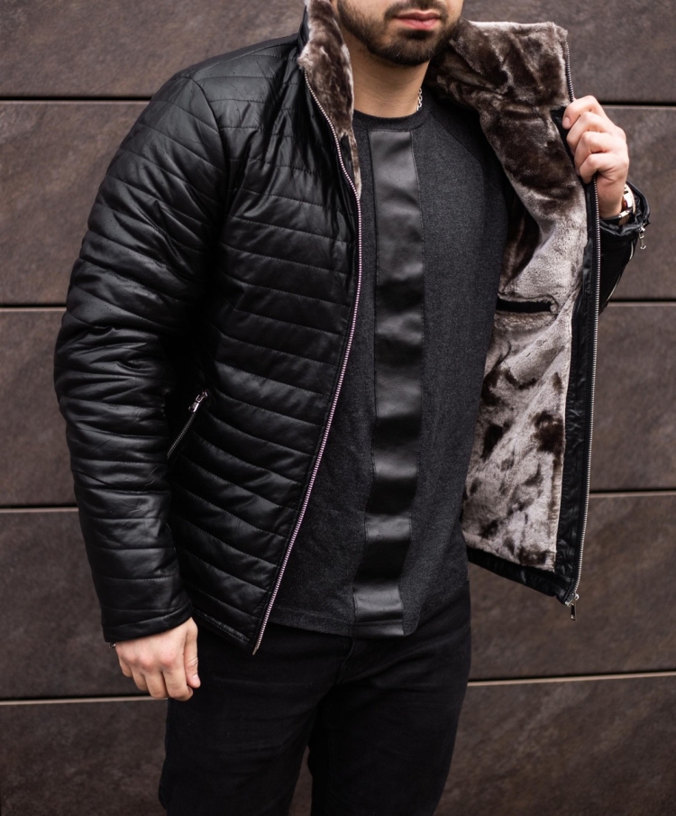 Куртка с мехом мужская Desperado