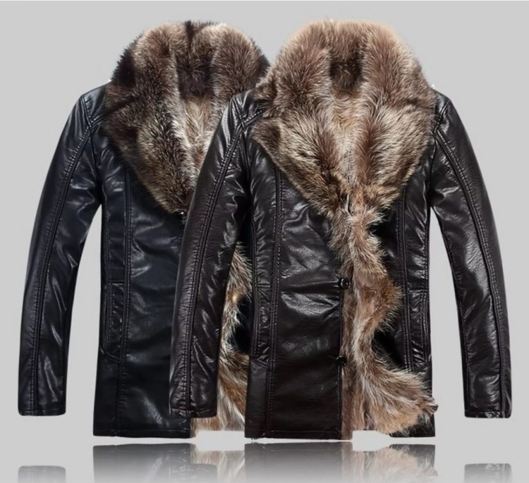 Куртка мех мужская Амория модель 8203