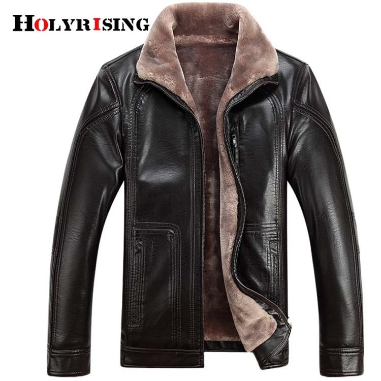 Зимняя кожаная куртка Арнольд фейшен