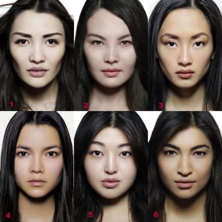 Типы китайцев внешность