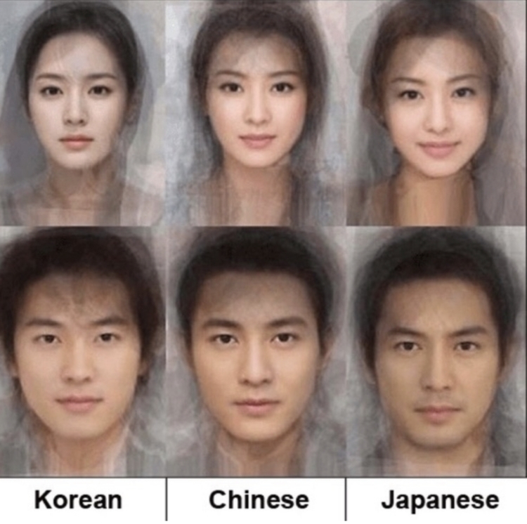 Таец китаец японец кореец