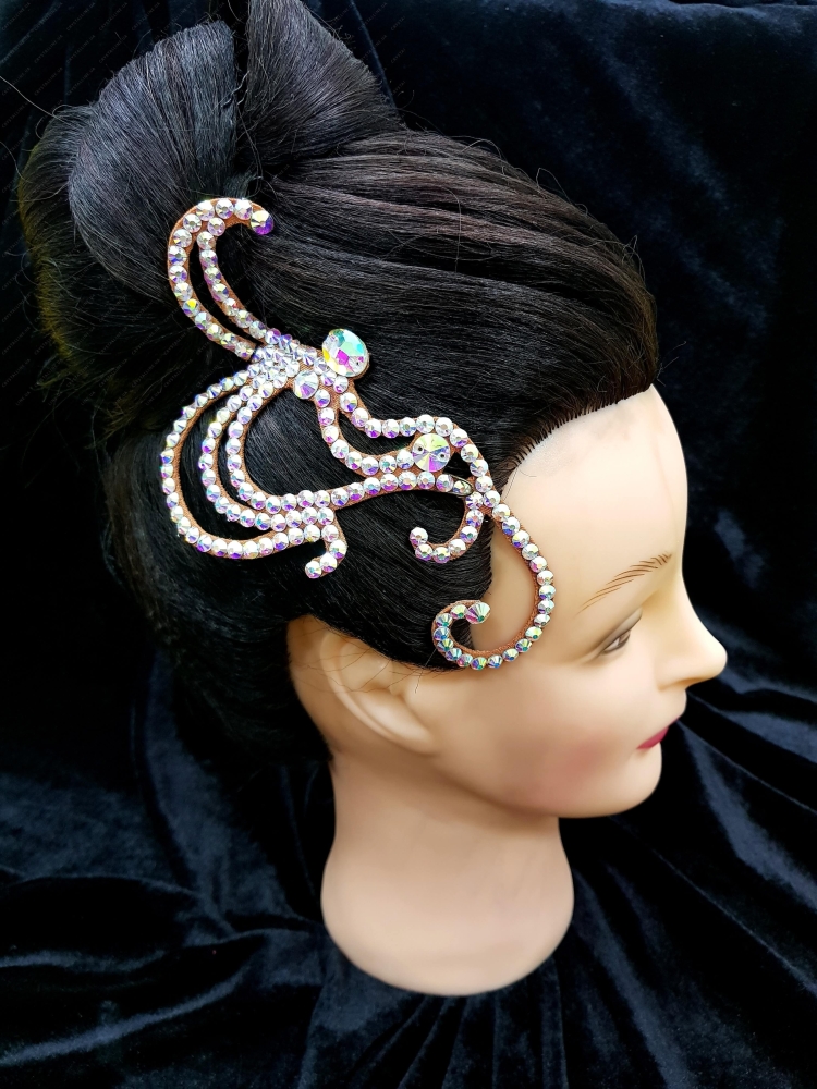 Украшение для волос для бальных танцев