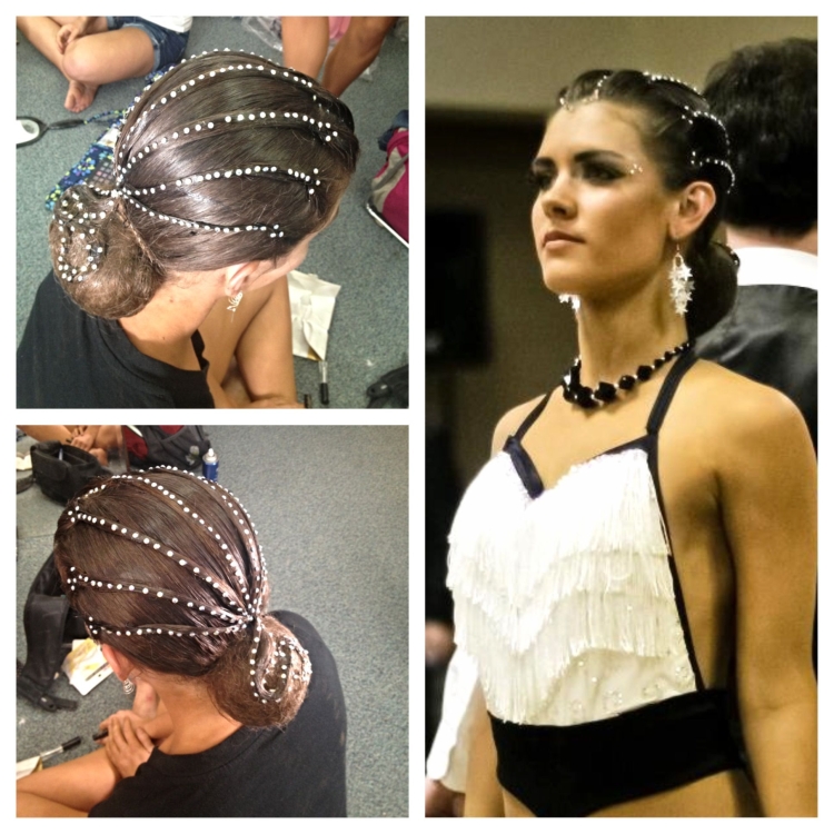 Прически для латиноамериканских танцев