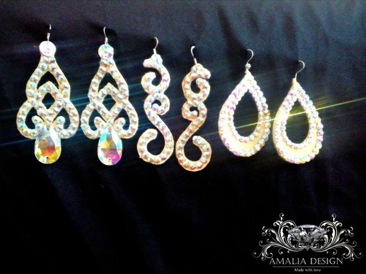 Серьги для восточных танцев