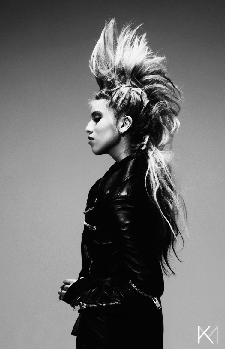 Рокерские прически