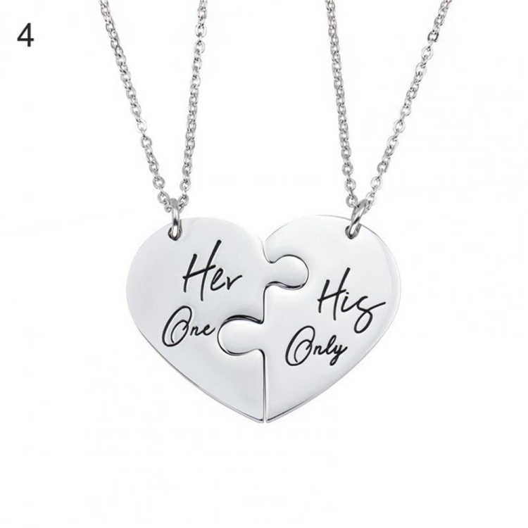 Ожерелье для мамы и Дочки сердечко