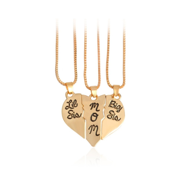 Парные кулоны для мамы и Дочки