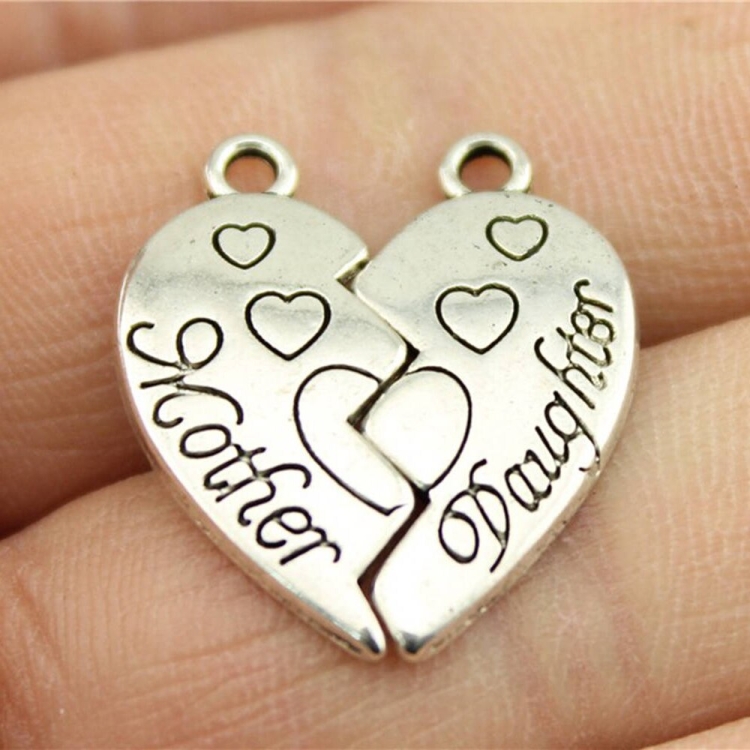 Кулончик сердечко для дочери