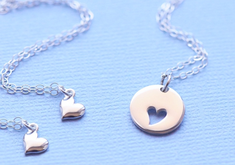 Серебряное украшение для мамы и Дочки