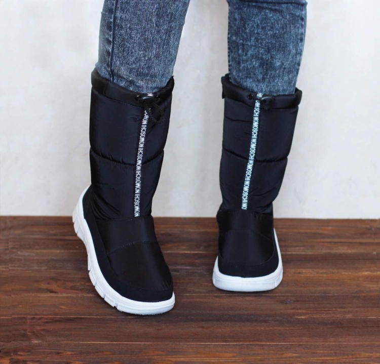 Сапоги «Аляска» Дутики черные размер 37