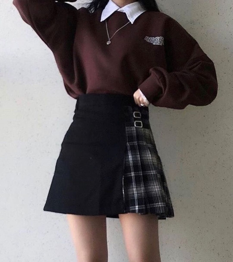 Эстетичная одежда для девушек в школу