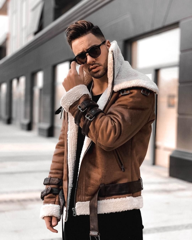 Зимний лук мужской