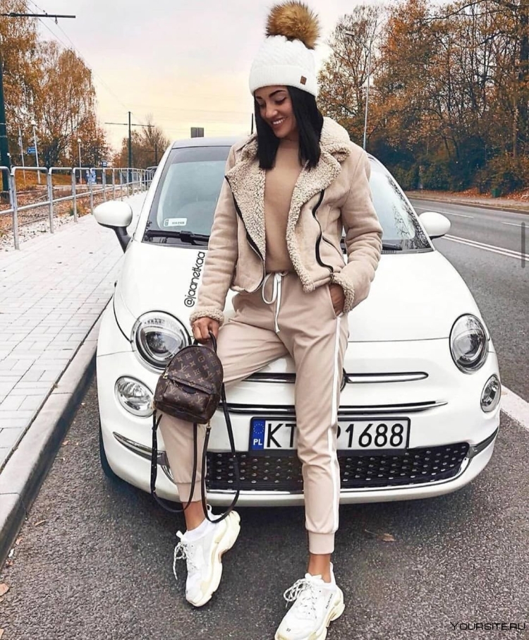 Спортивный стиль зимой