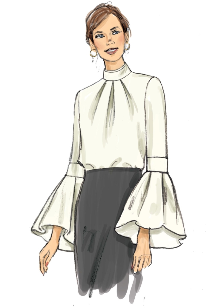 Классический стиль эскиз