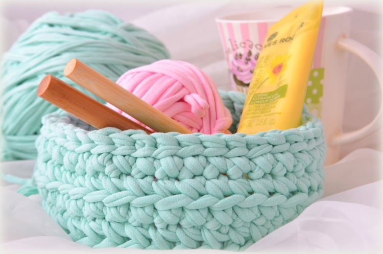 Вязание трикотажной пряжей