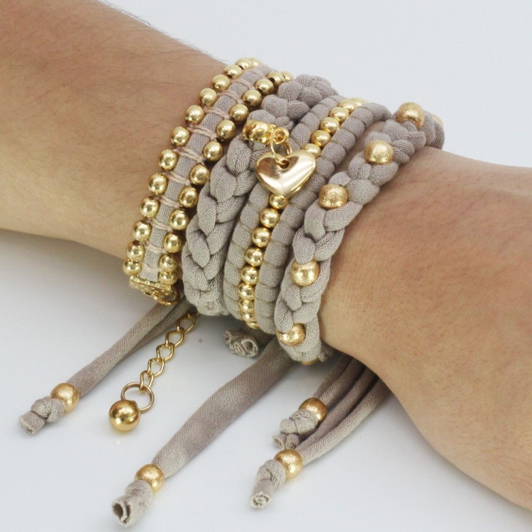 Модные браслеты своими руками